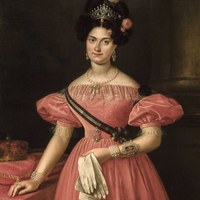 27 Luis de la Cruz Ríos.  Retrato de la reina María Cristina de Borbón. 1830-1831. Ver op.cit., pp. 234-235. Tomo II