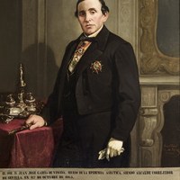 35 Manuel Cabral y Aguado Bejarano.  Retrato de Juan José García de Vinuesa. 1866. Ver op.cit., pp.250-251. Tomo II