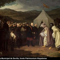 47 Joaquín Domínguez Bécquer.  La Paz de Wad-Ras. 1870. Ver op.cit., pp.278-279. Tomo II