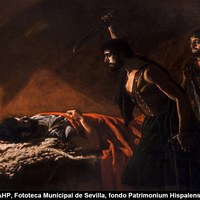 48 Ricardo Villegas Cordero.  La muerte de Viriato. 1890. Ver op.cit., pp. 280-281. Tomo II