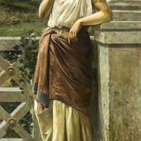 55 José Rico Cejudo.  Una pompeyana. 1889. Ver op.cit., pp.296-297. Tomo II