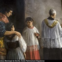 57 José Rico Cejudo.  Bendición Pascual en Roma. 1893. Ver op.cit., pp. 300-301. Tomo II