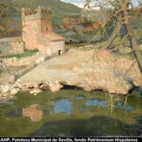 63 José María Labrador.  El Molino del Algarrobo en Alcalá de Guadaíra. Ca 1924. Ver op.cit., pp.314-315. Tomo II