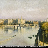 67 José Arpa Perea.  Vista de Sevilla desde Triana. Ca.1940. Ver op.cit., pp.324-325. Tomo II