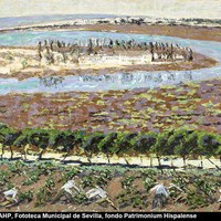 68 Santiago del Campo.  Paisaje de Punta Umbría. 1955. Ver op.cit., pp.330-331. Tomo II