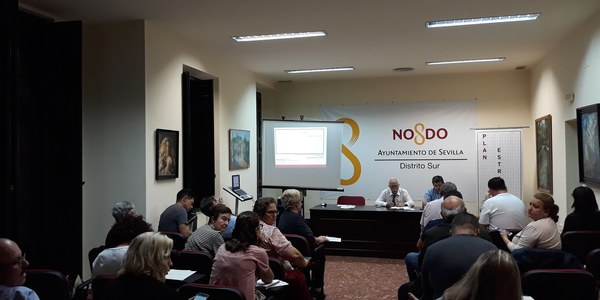 Jornada sobre el Plan Estratégico Sevilla 2030 celebrada en el Distrito Sur