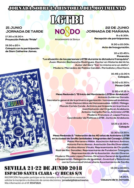 CARTEL DEFINITIVO JORNADA LGTBI 2018