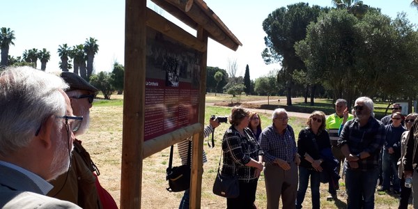 Señalizado el campo de concentración de La Corchuela (Dos Hermanas. SEVILLA)