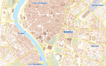 mapa callejero de sevilla Callejero de Sevilla — Servicio de Estadística